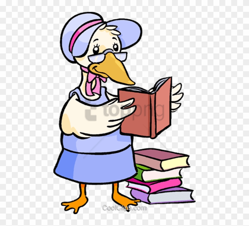 Free Png Mother Goose Reading A Book Png Image With - Mother Goose Png Clipart
