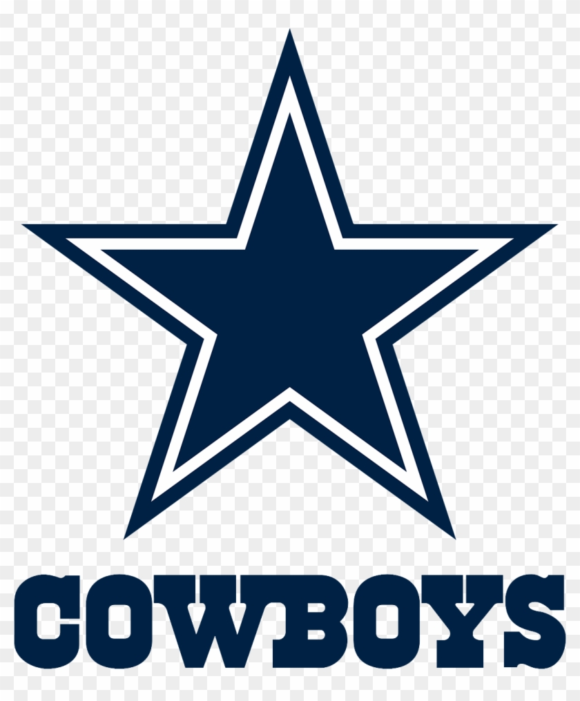 Dallas Cowboys Football Logo - Dallas Cowboys Star Clipart #2446321