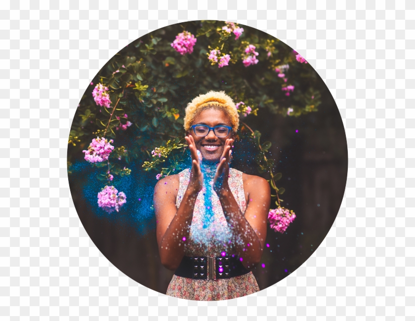 Main Influences Of Roshi's Aesthetic Include Anime, - Floral Design Clipart #2446327