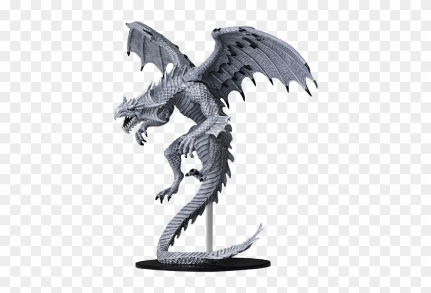 Gargantuan White Dragon Pathfinder Clipart #2446399