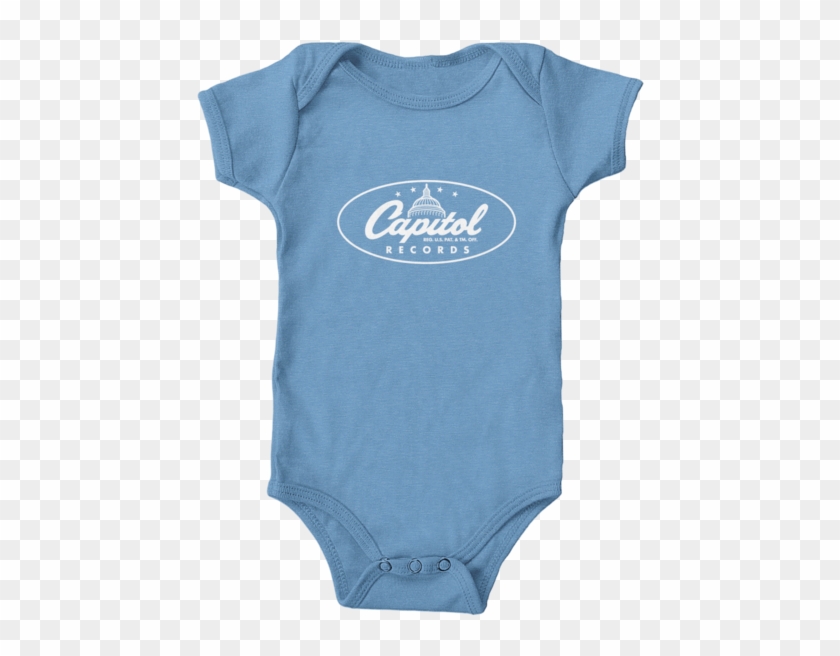 Capitol Records Classic Logo Baby Onesie - Onesie Baby Clipart
