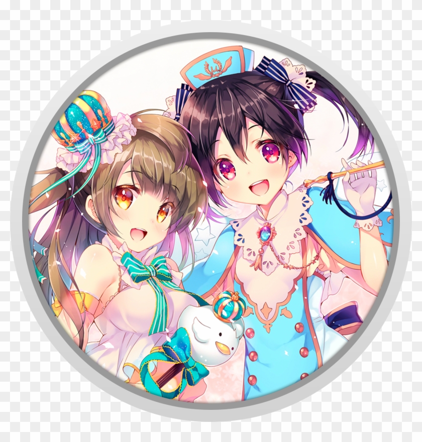 Kotori & Nico - Miwabe Sakura Clipart