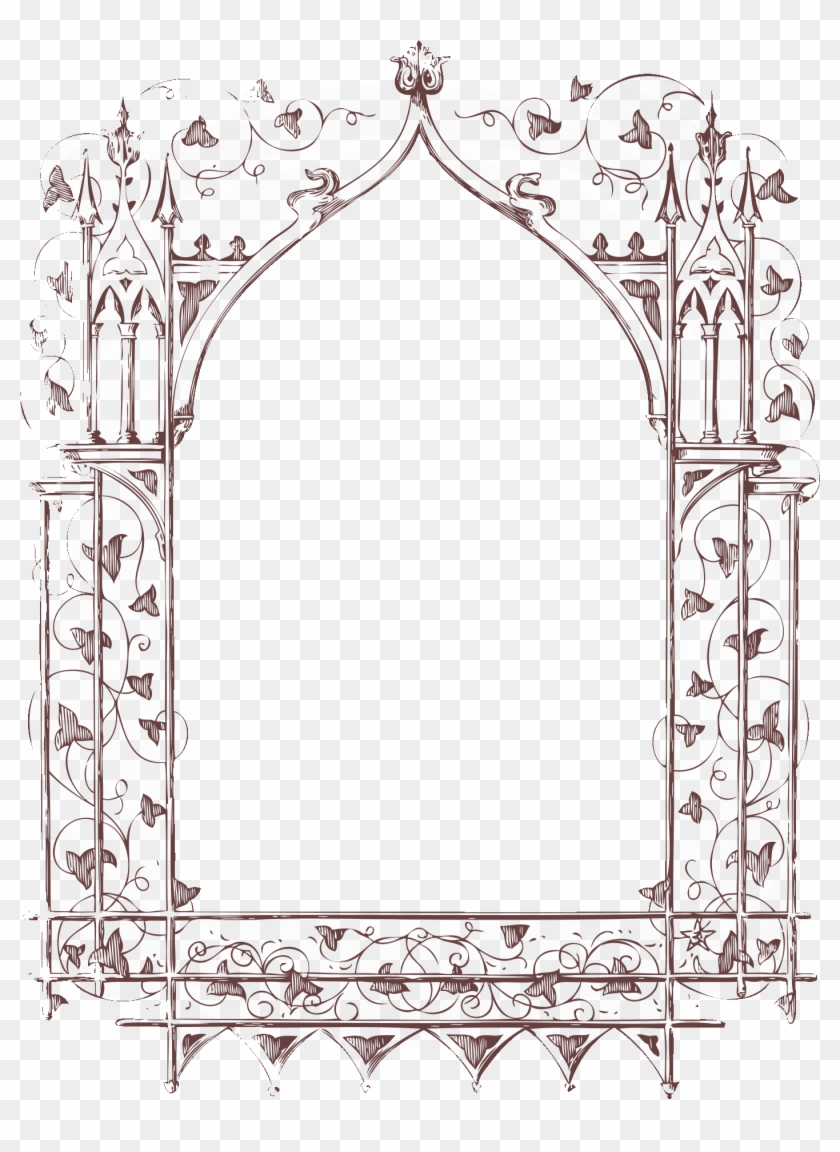 Wedding Invitation, Wedding, Paper, Picture Frame, - Vector Antique Frame Free Clipart #2447063