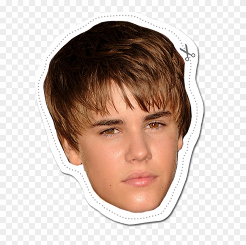 We're Printing This Justin Bieber Mask For A Birthday - Justin Bieber Clipart #2447256