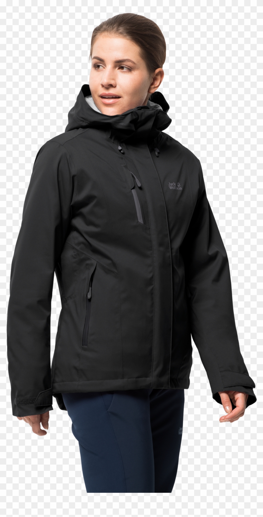 Oversized Denim Jacket Black Men Clipart