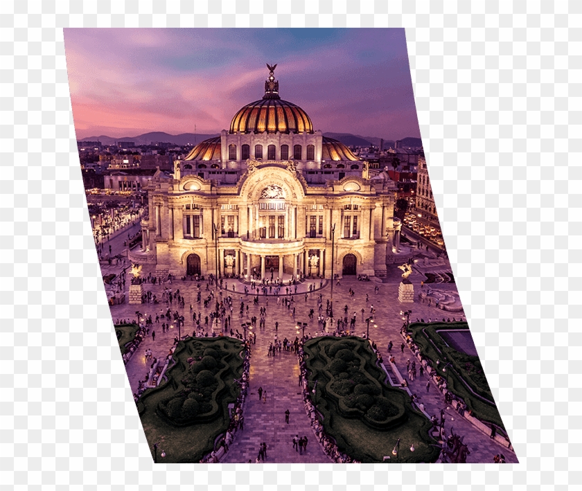Cityscape Of Mexico City, Mexico - Дворец Изящных Искусств Мексика Clipart