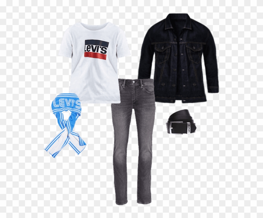 Trucker Jacket - Girl Clipart #2447938