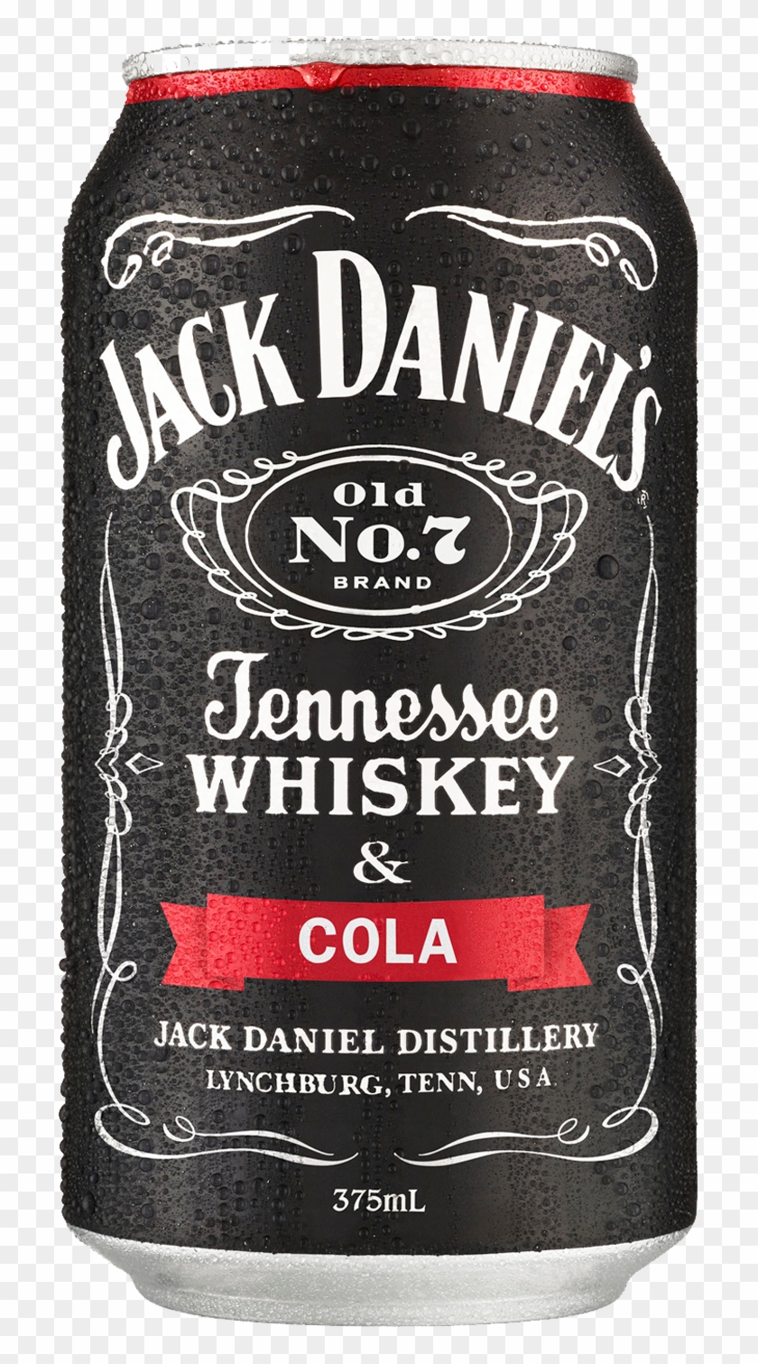 Jack Daniel's Tennessee Whiskey & Cola Cans 10 Pack - Jack Daniels And Cola Clipart