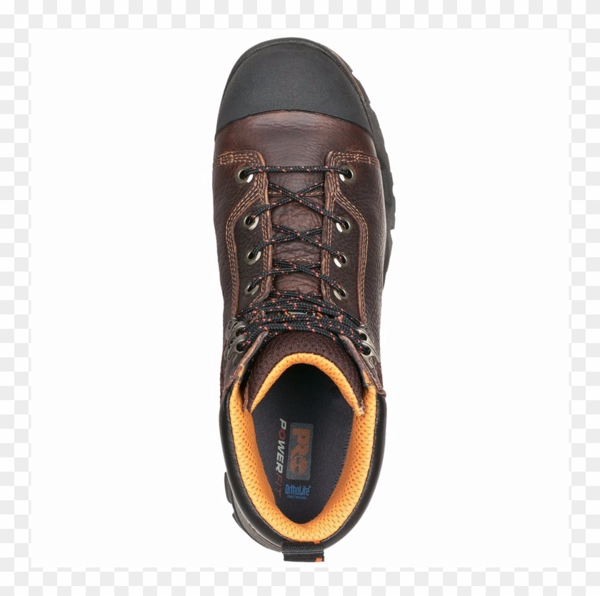 Timberland Pro Endurance 6″ Brown Soft Toe Work Boots - Outdoor Shoe Clipart #2448362