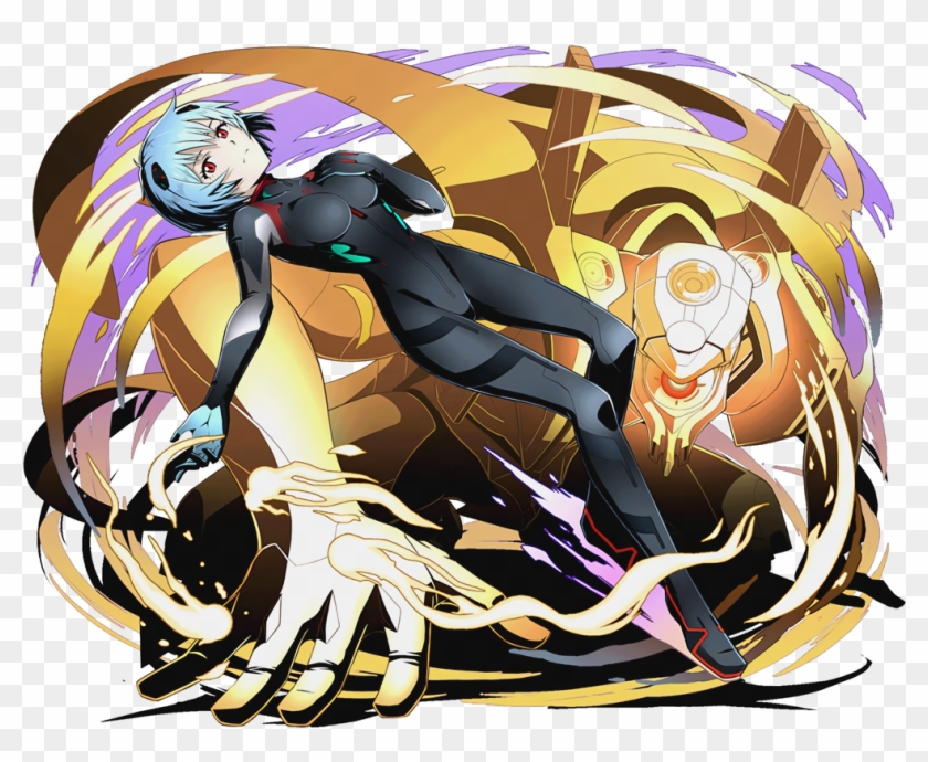 Original) Loading Ayanami Rei - Divine Gate Evangelion Png Clipart #2448629