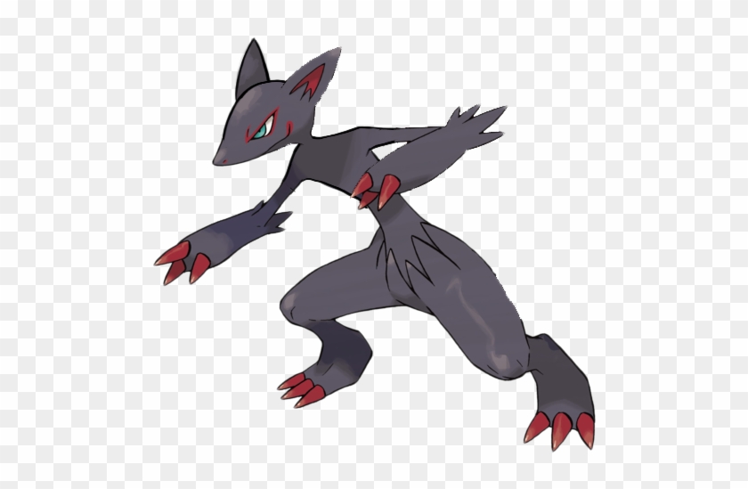 Zoroark With No Fur - Pokemon Zoroark Clipart