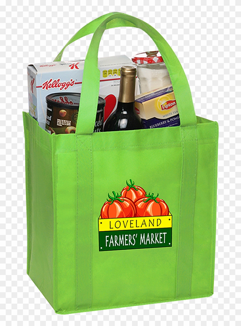 Picture Of Small Tote Bag - Grocery Bag Transparent Clipart