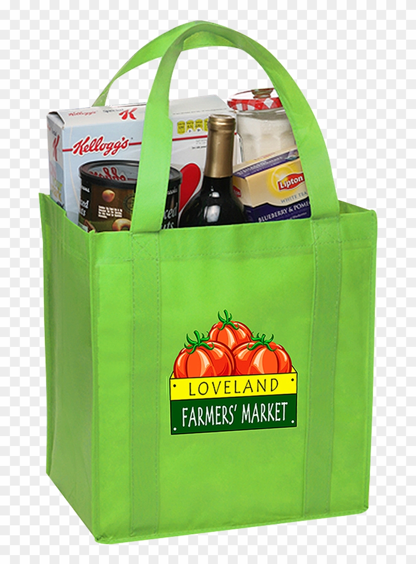 Picture Of Small Tote Bag - Grocery Bag Transparent Clipart #2449454