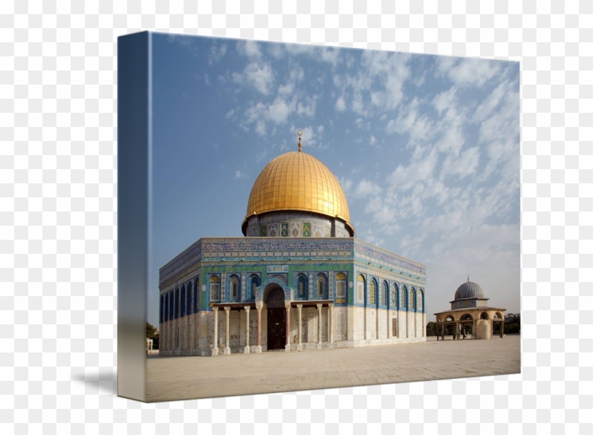 Jerusalem Drawing Mosque - Dome Of The Rock Clipart #2449614