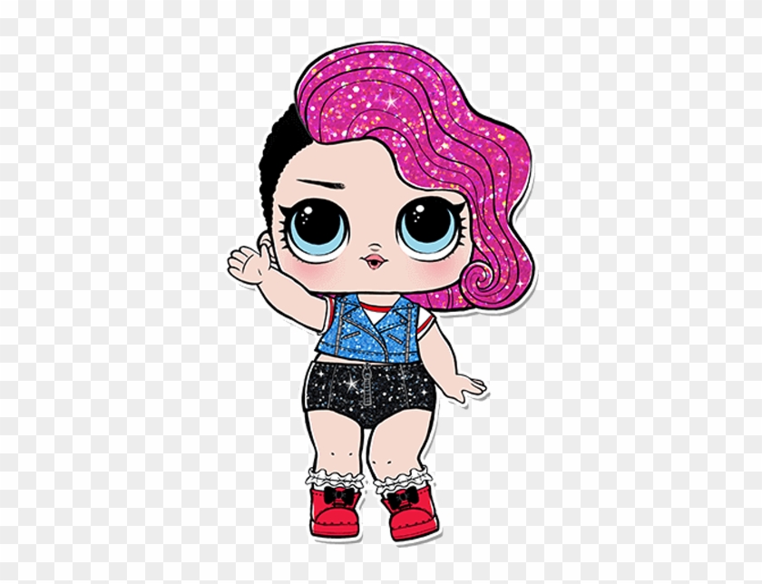 Lol Rocker Glitter - Lol Surprise Dolls Rocker Clipart