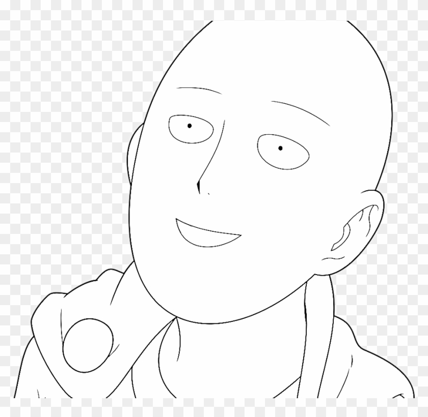 One Punch Man Saitama Bobo Para Colorir Anime One Punch - Desenhos Para Colorir One Punch Man Clipart