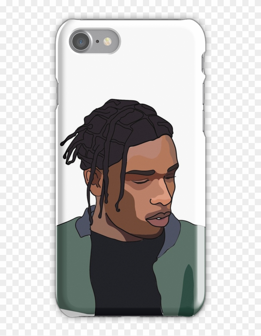 Asap Rocky Illustration Iphone 7 Snap Case - Series Of Unfortunate Events Phone Case Clipart