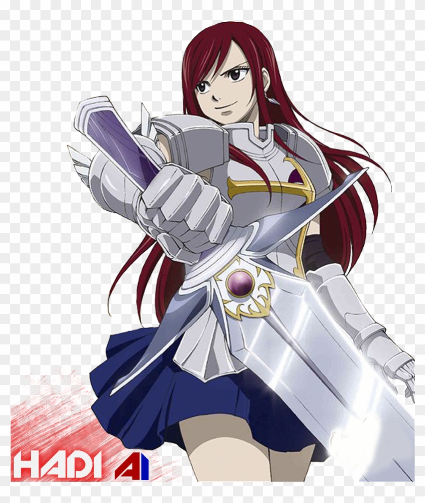 No Caption Provided - Fairy Tail Erza Render Clipart #2450549