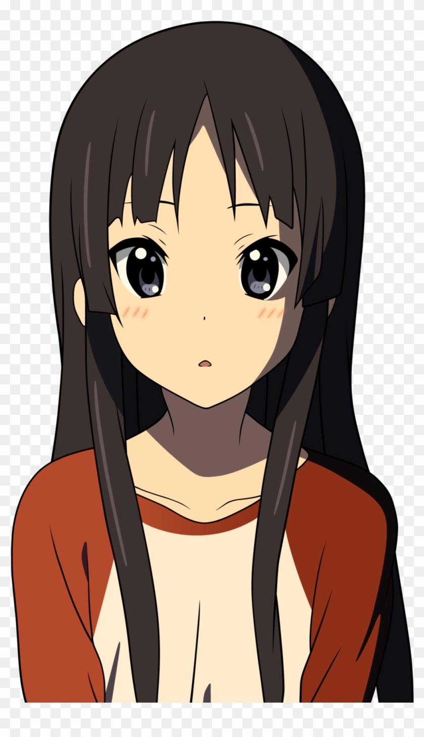 Vector Anime Kon - Mio K On Manga Clipart