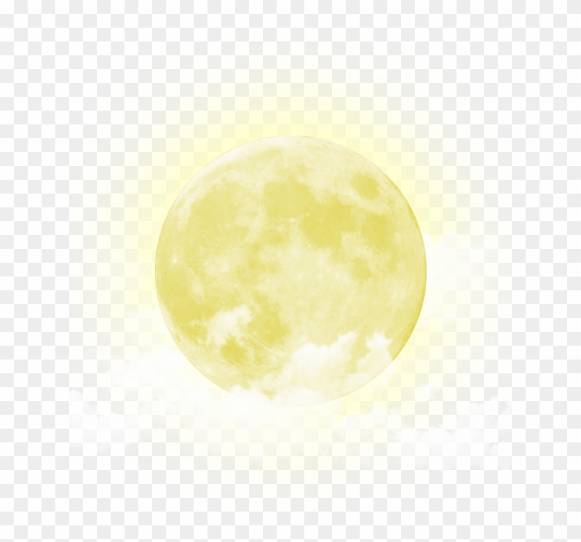 Yellow Moon Png Clipart
