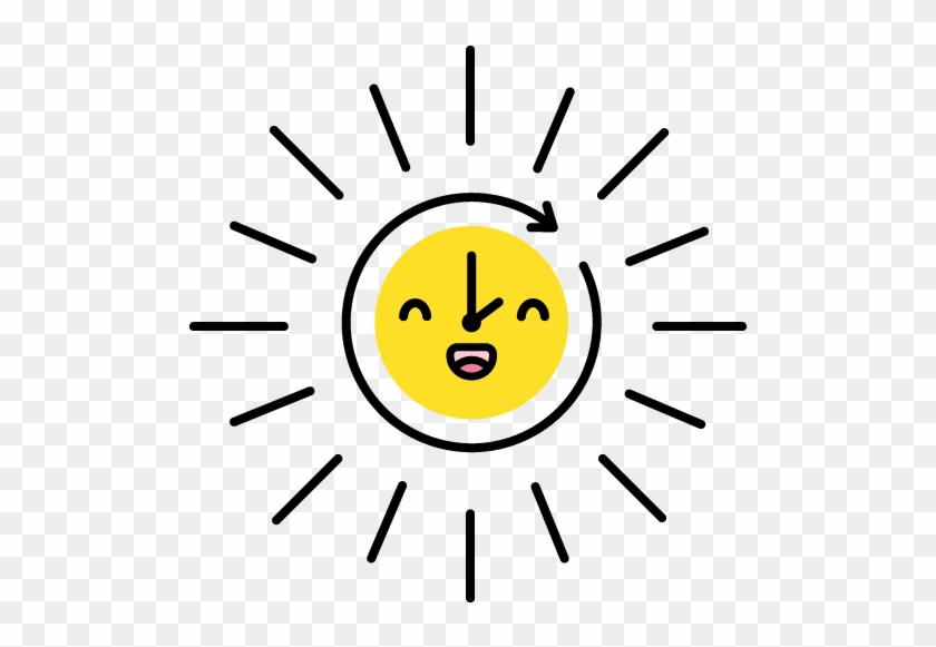 Spring Forward Png - Sun Vector Clipart #2451284