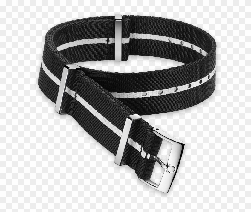 Nato Straps - Black White Striped Nato Strap Clipart