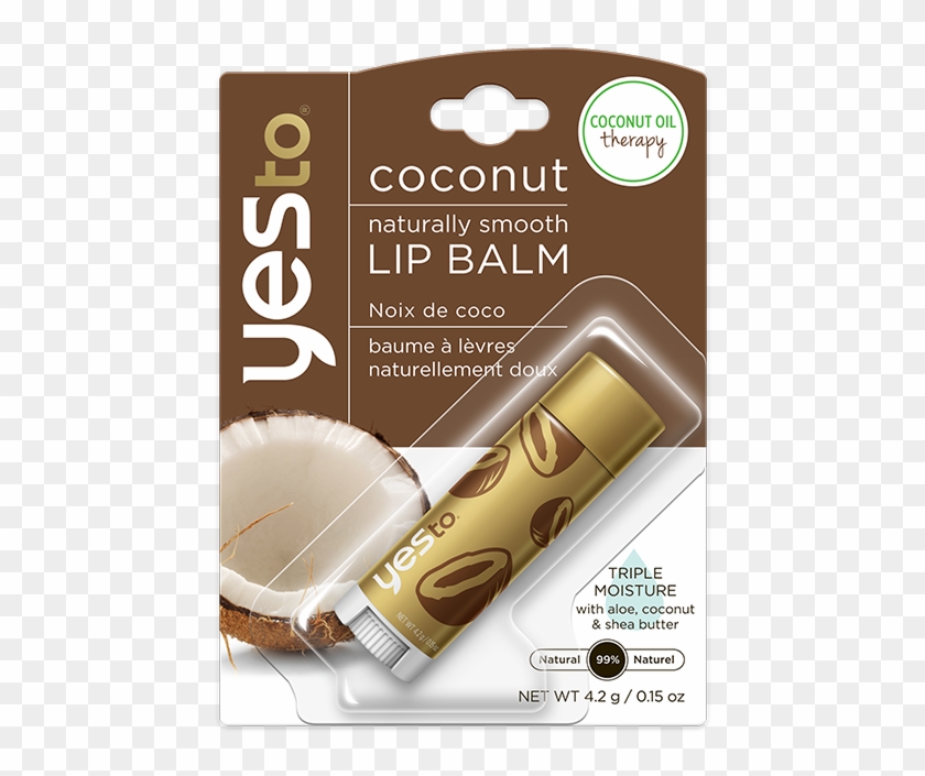 Yes To Coconut Naturally Smooth Lip Balm - Yes To Coconut Chapstick Clipart #2451549