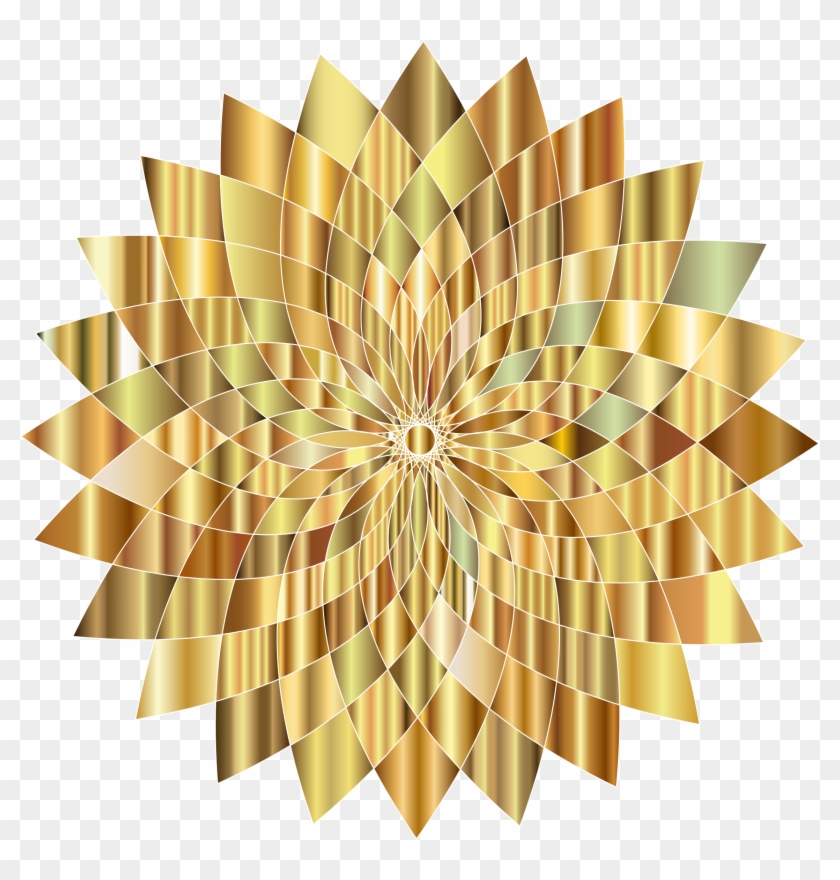 This Free Icons Png Design Of Prismatic Abstract Flower - Graphic Design Clipart