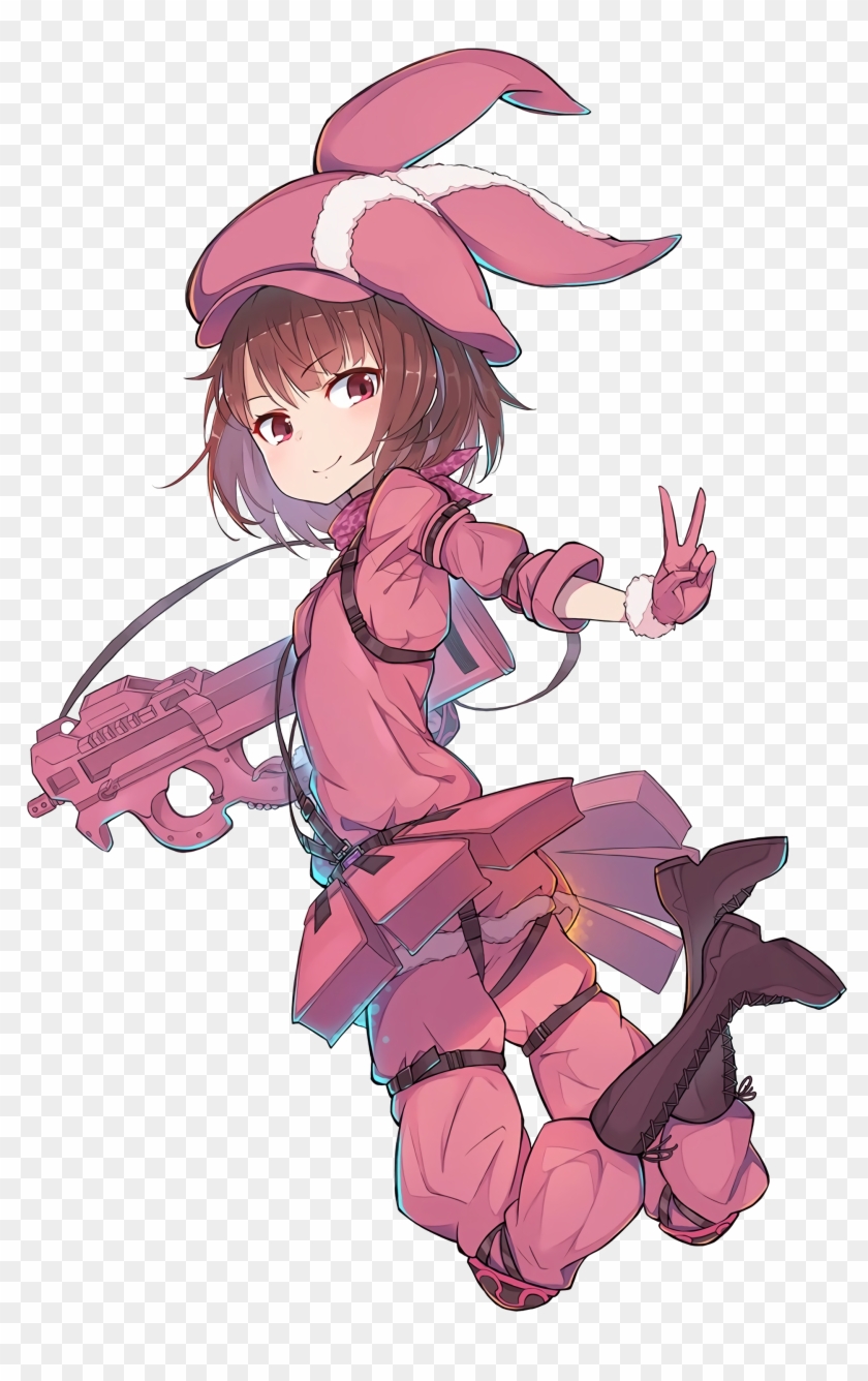 View Llen , - Sword Art Online Alternative Gun Gale Online Clipart #2451938