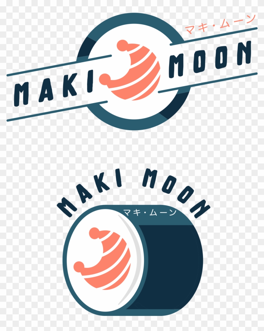 I Used A Dark Blue Colour Which Complimented The Salmon - Circle Clipart