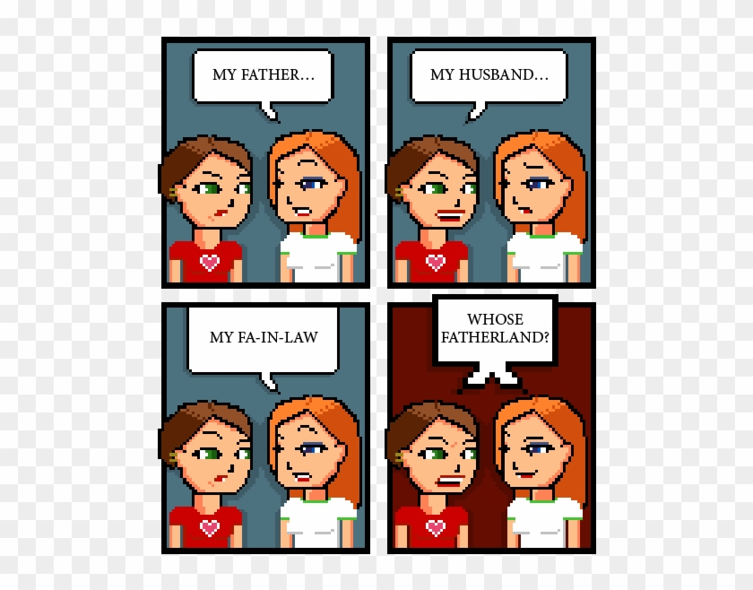 Elena Timchenko And Ksenia Frank Show Friendship For - Cartoon Clipart