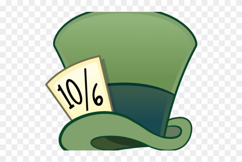 Top Hat Clipart Mad Hatter - Png Download