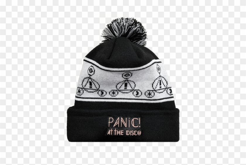 Winter Pom Beanie - Panic At The Disco Merch Hat Clipart