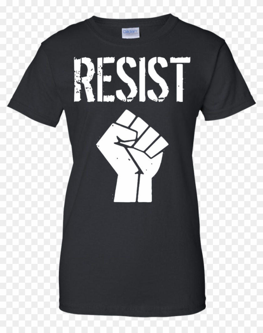 Resist Against Donald Trump Power Fist T Shirt - Tpb T Shirt Clipart #2452601