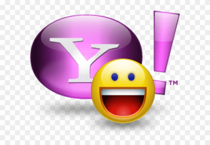Smile Clipart Yahoo - Yahoo Messenger Logo - Png Download
