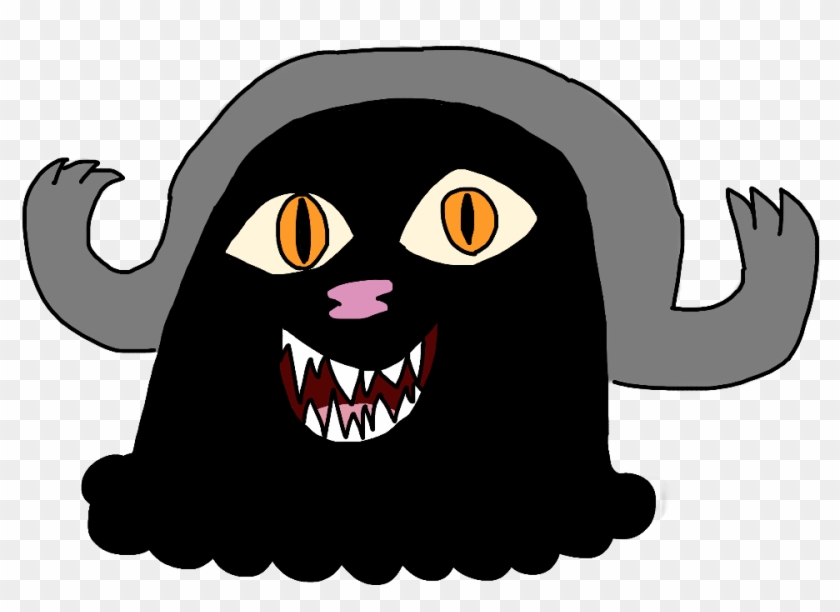#monster #eyes #evil #black #grey #a #aa #aaa - Cartoon Clipart #2453267