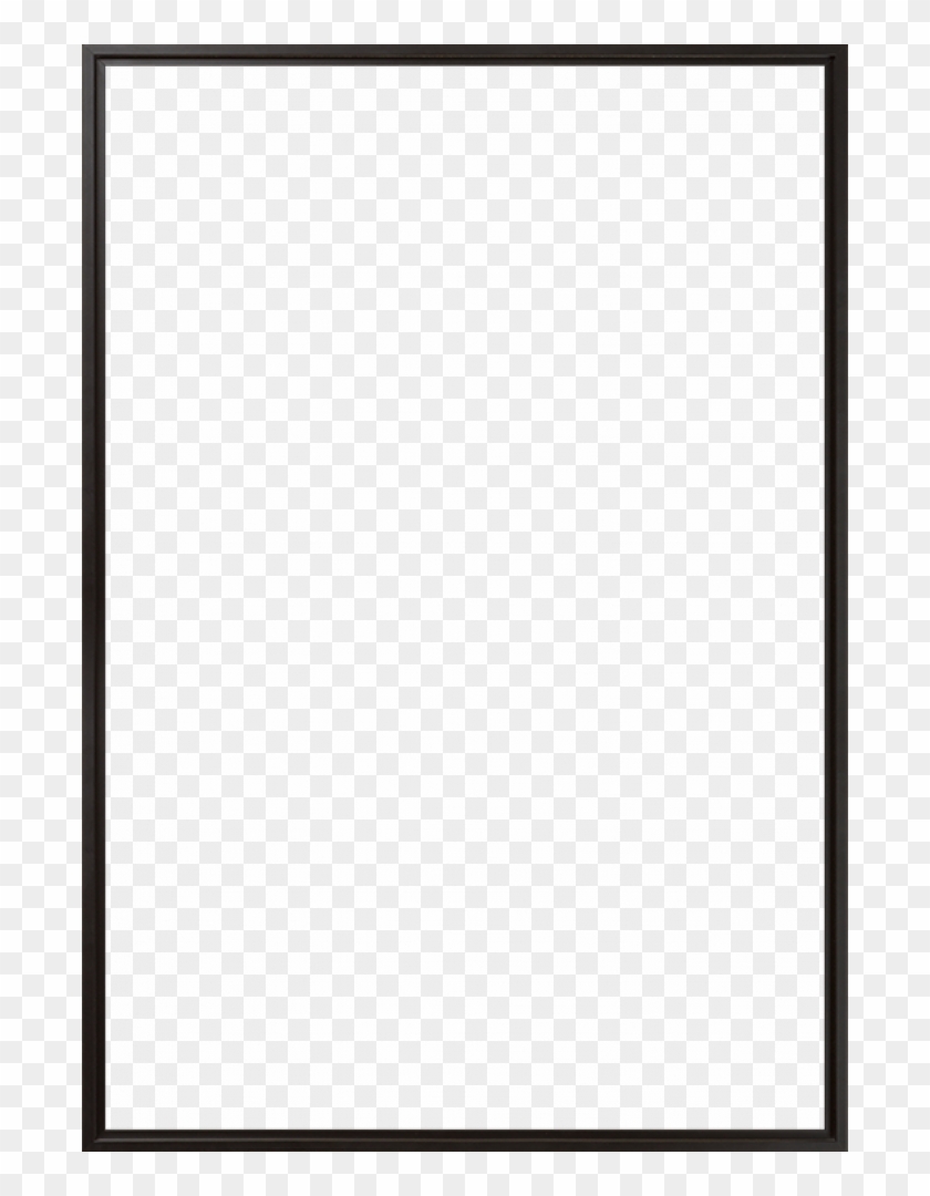 Black Floater Frame - Parallel Clipart