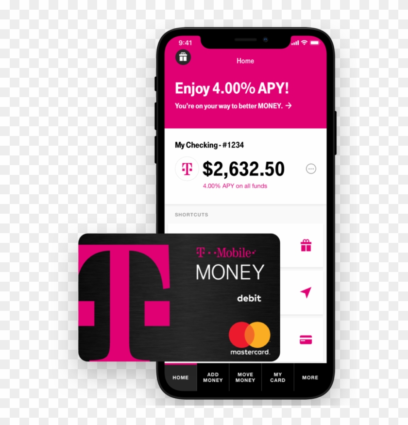 T Mobile Money Goes National - T Mobile Money Debit Card Clipart #2453755