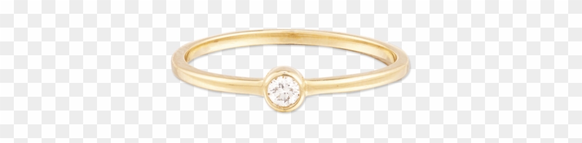 Solo Diamond Ring - Engagement Ring Clipart #2453863