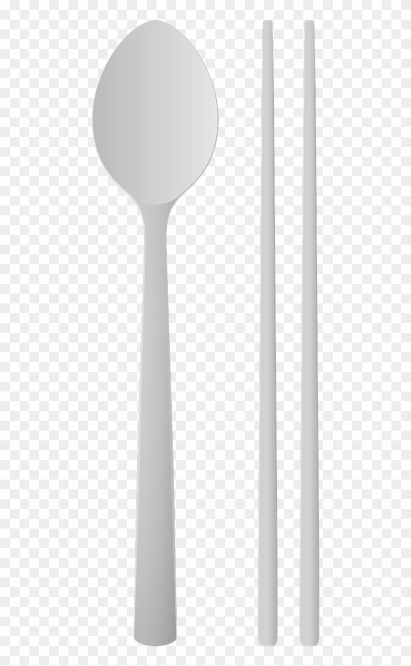 Spoons Chopsticks Spoon Oriental Png Image - Spoon Chopsticks Png Clipart #2454171