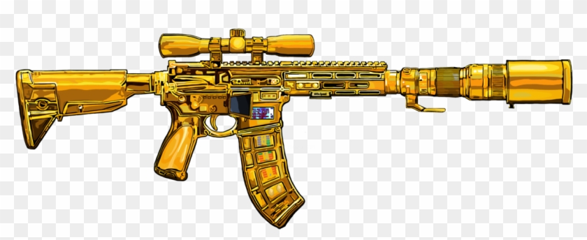 Digital Arts, 65x176x1 Cm ©2017 By Numartis - Assault Rifle Clipart #2454363