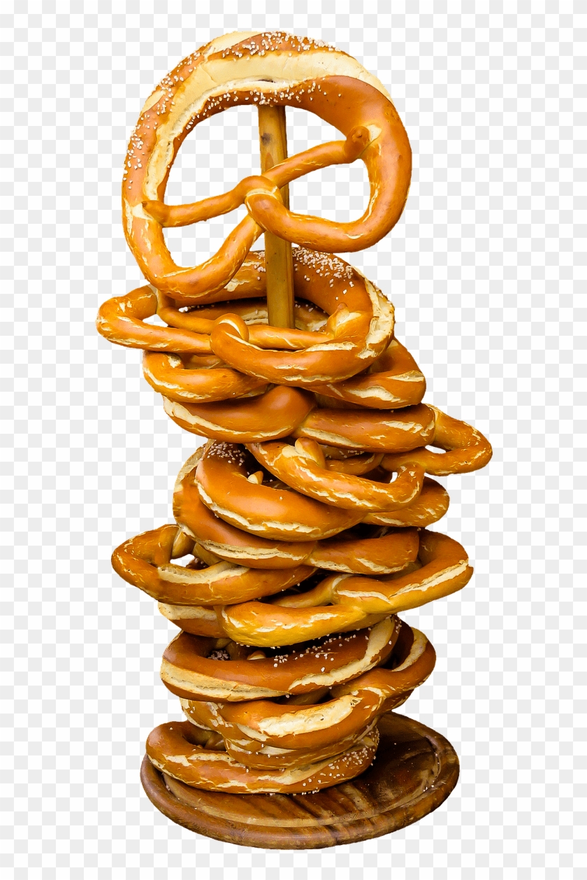 Pretzels On A Stick - Pretzel Clipart