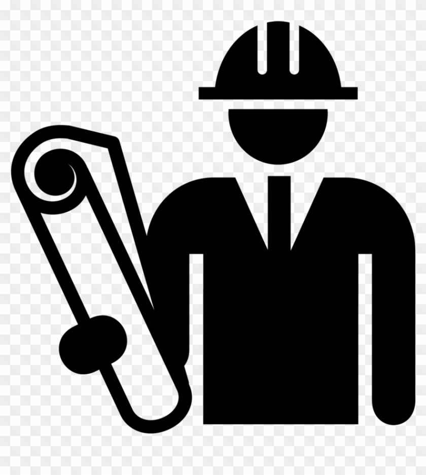 Clip Black And White Handyman Clipart Black And White - Black And White Project Icon - Png Download