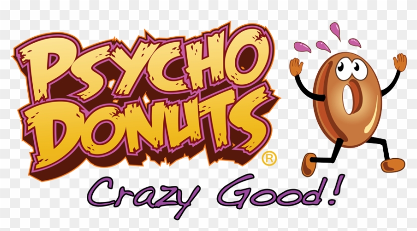 Join Us At Psycho Donuts In Downtown Campbell On Friday - Psycho Donuts Logo Clipart