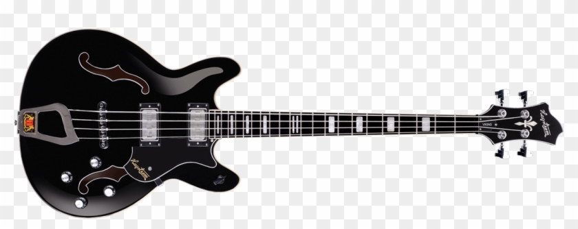 Bass Transparent Transparent Background - Hagstrom 8 String Bass Clipart #2454919