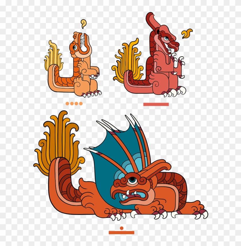 Charmander, Charmeleon And Charizard, From Pokemon - Mayan Pokemon Clipart #2455074