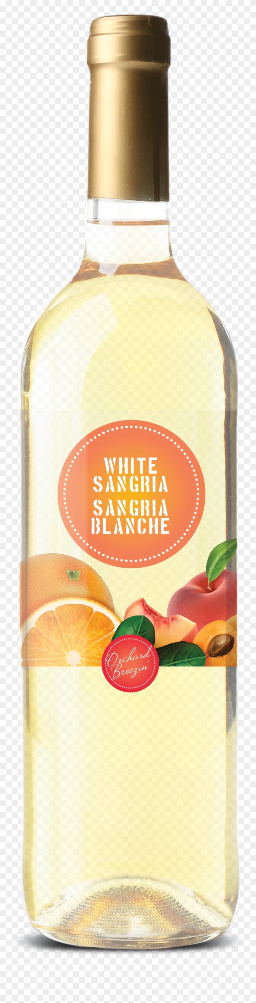 Download Bottle Image - Orchard Breezin White Sangria Clipart #2455624