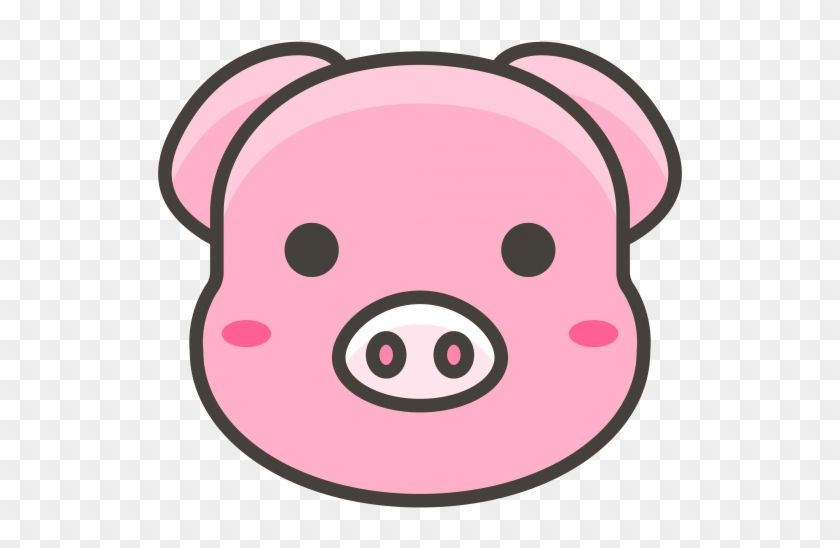 Pig Face Emoji Icon Clipart #2455702