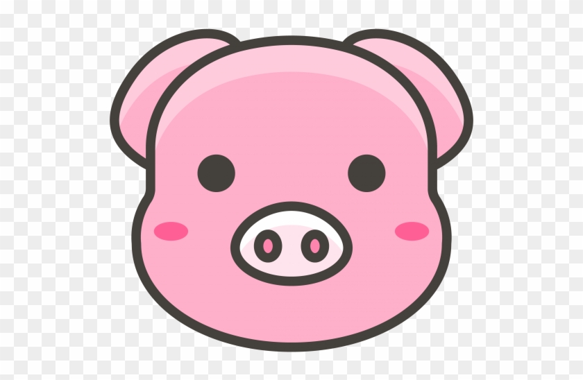Pig Face Emoji Icon Clipart #2455702