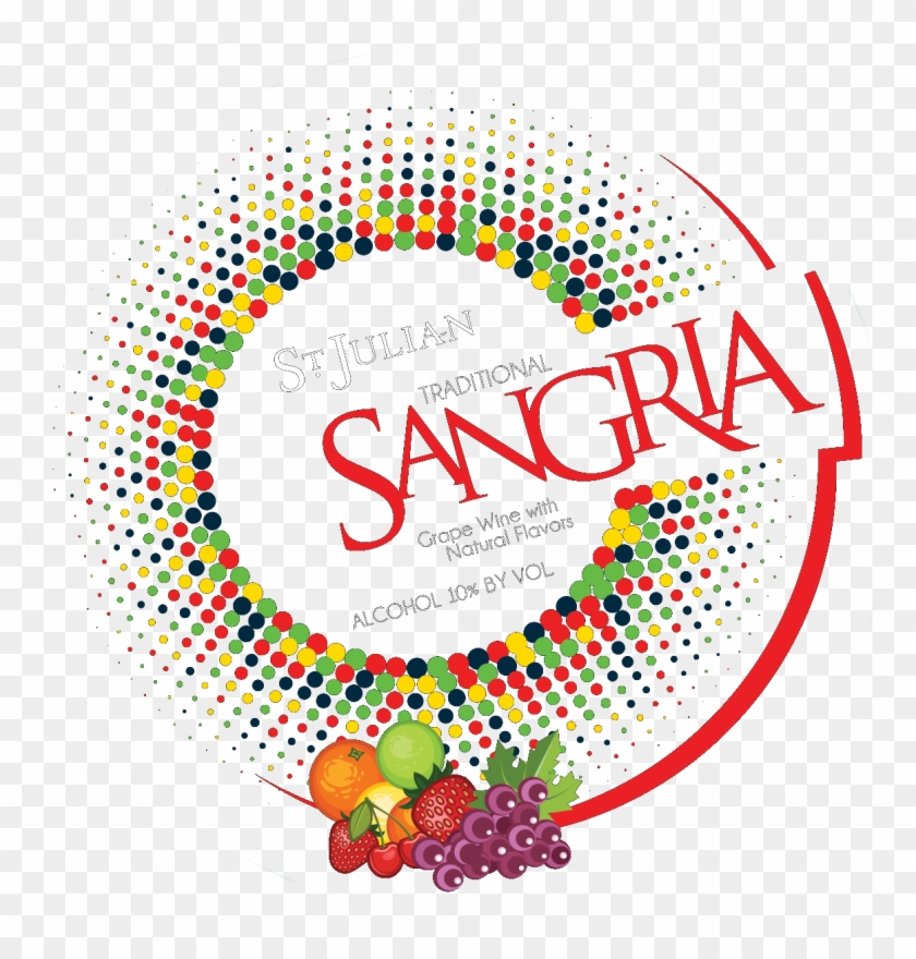 Sangria Logo Png - Circle Clipart #2455803